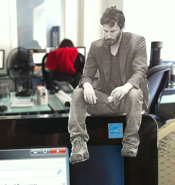 Sad Keanu is sad
